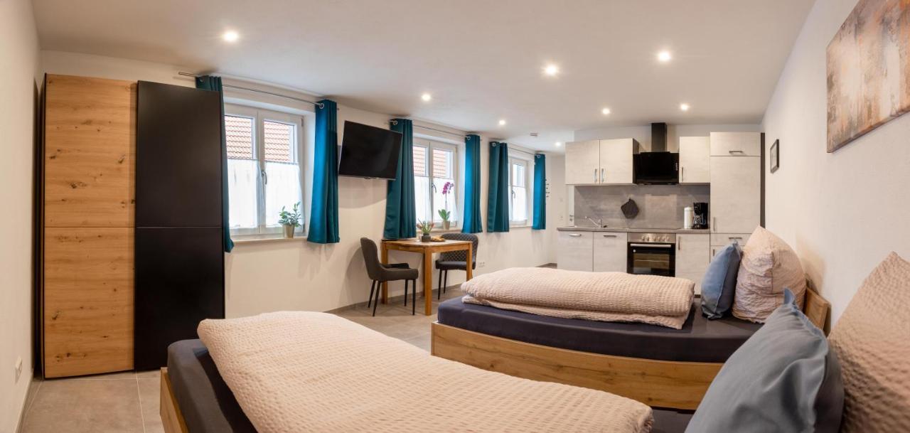 Apartment Alte Raiffeisenkasse 로텐부르크 옵 데어타우버 외부 사진