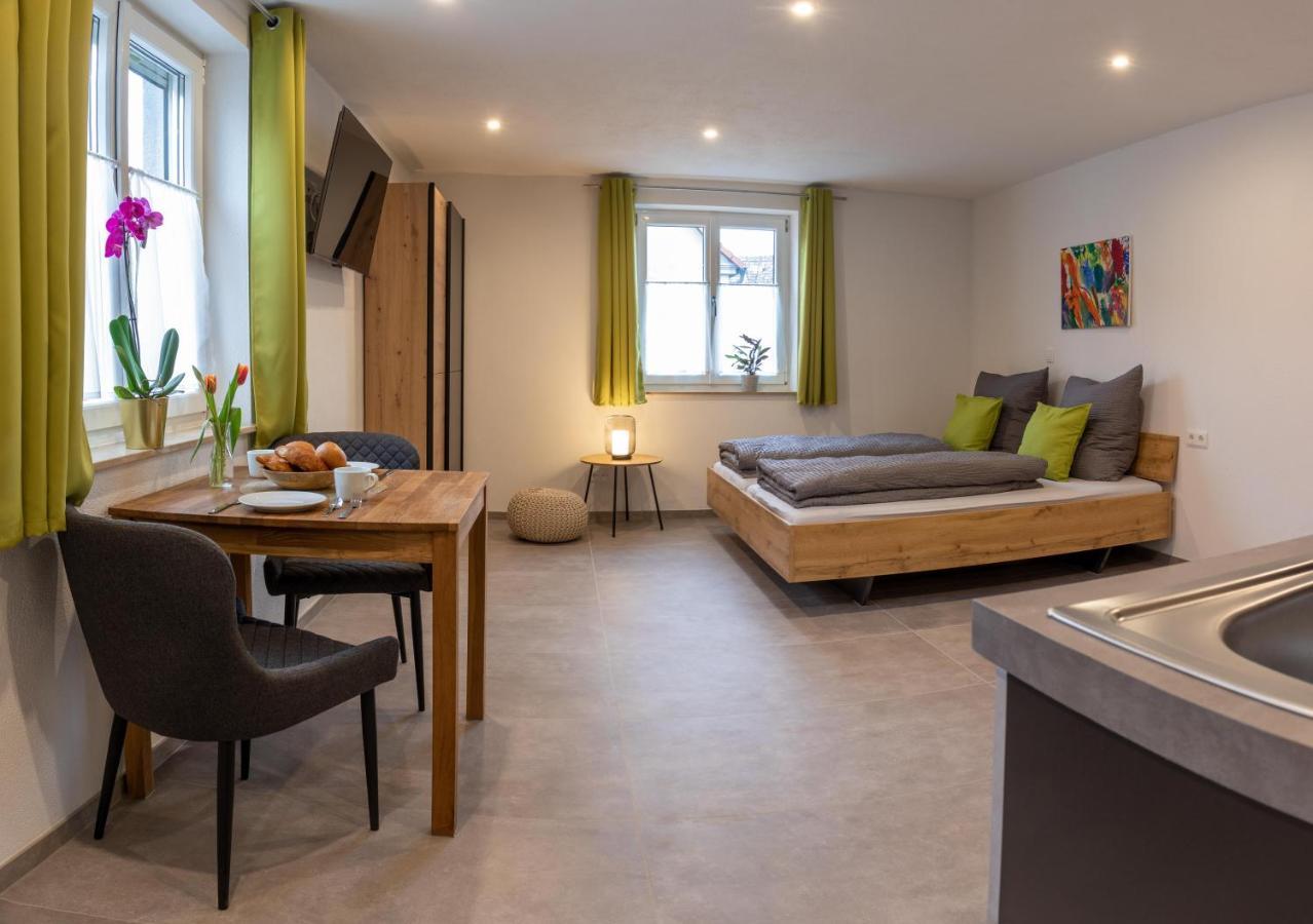 Apartment Alte Raiffeisenkasse 로텐부르크 옵 데어타우버 외부 사진